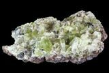 Apatite Crystals with Quartz - Durango, Mexico #91441-1